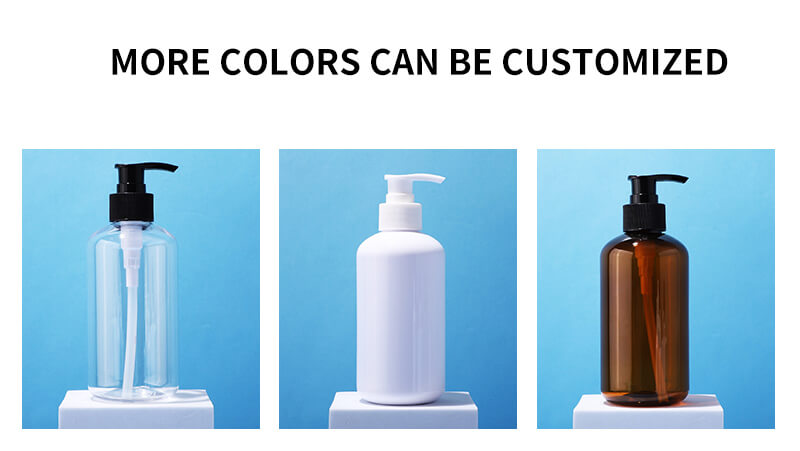 Индивидуальная упаковка цветной пластиковой бутылки для косметической упаковки по уходу за кожей