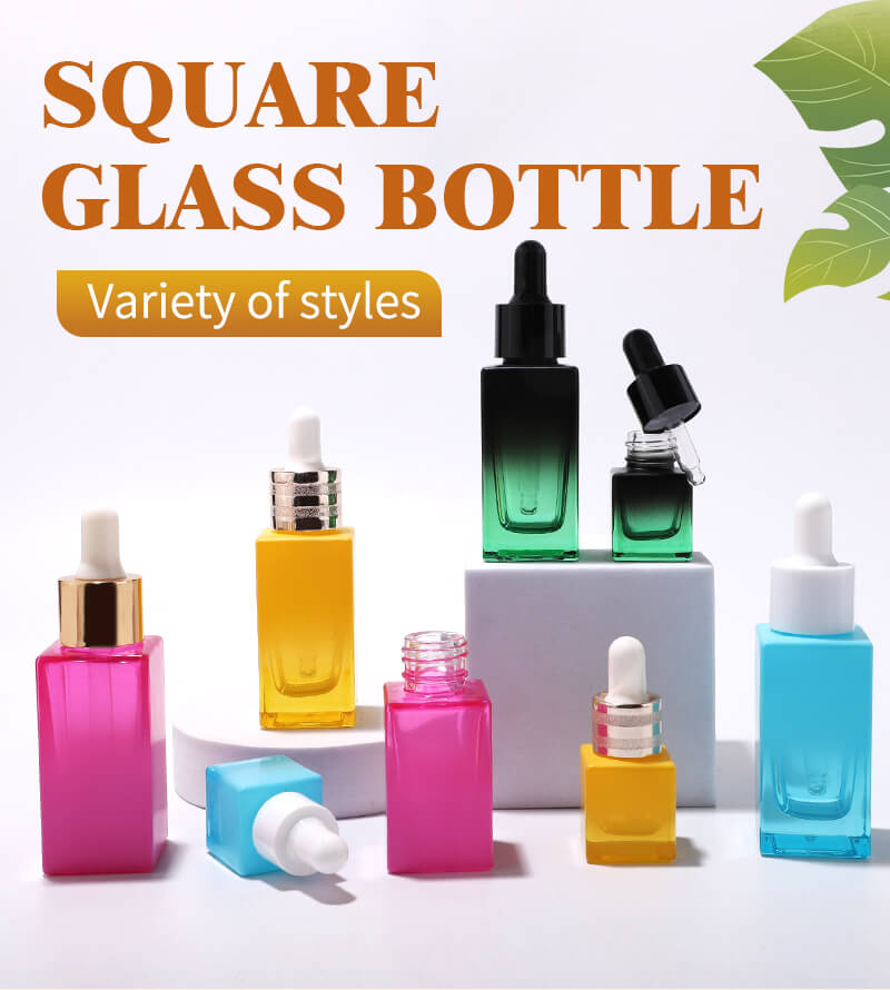 Высококачественная роскошная упаковка для косметических стеклянных бутылок