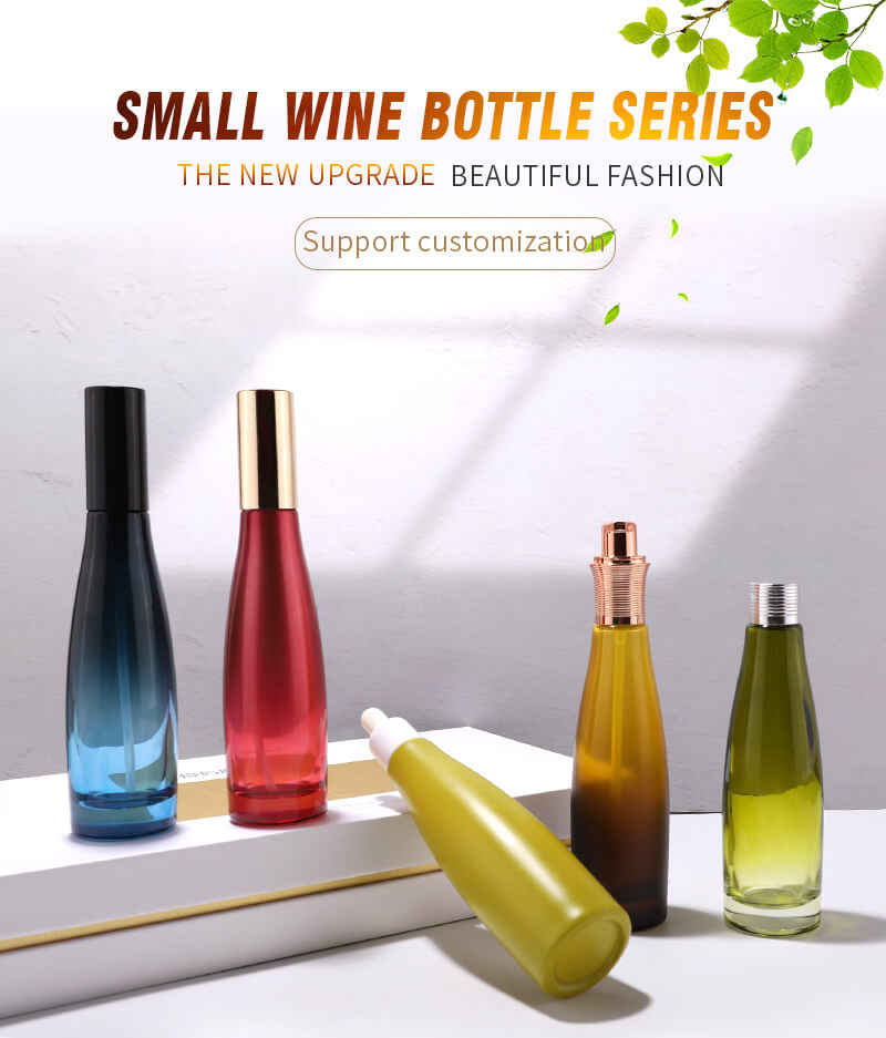 Оптовый набор стеклянных бутылок нового дизайна
