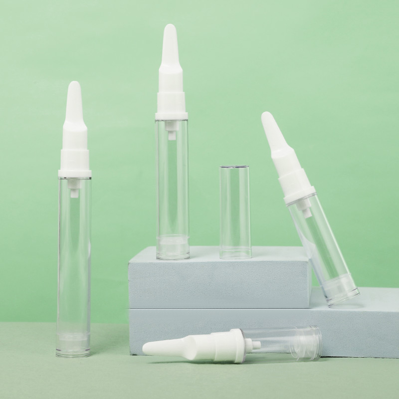 15ml airless plastic bottle