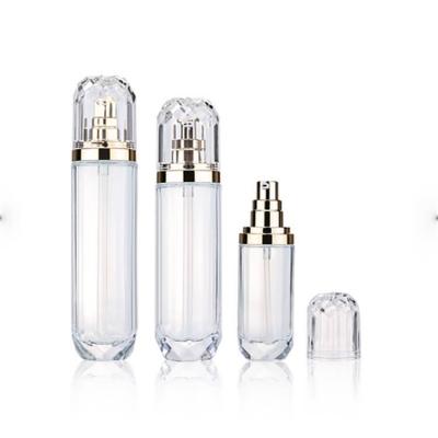 Пустой косметический стеклянный набор бутылочек для лосьона с сывороткой