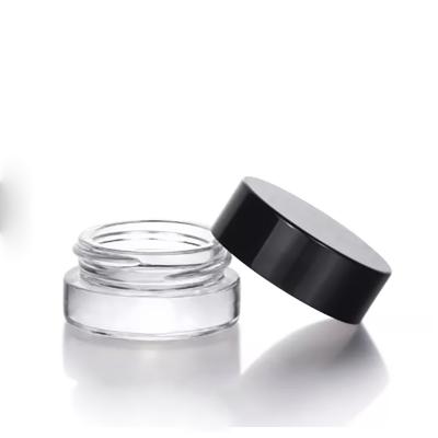 Пользовательский цветной логотип 3g 5g Glass Jar для крема для глаз
