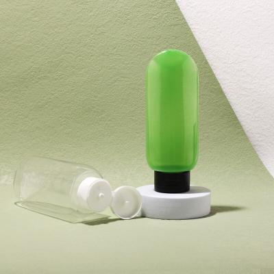 PE Squeeze Flap Tube Косметическая упаковка Бутылка Дорожный набор Очищающее средство для лица Лосьон для мытья тела Раздельные тюбики