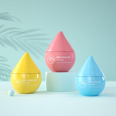 Custom Tear Drop Cream Jar