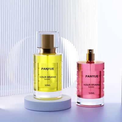 Флакон для духов 50 мл с квадратной крышкой