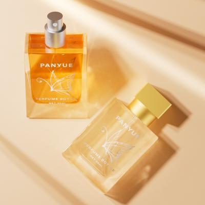 Стеклянный флакон для духов квадратной формы объемом 30 мл