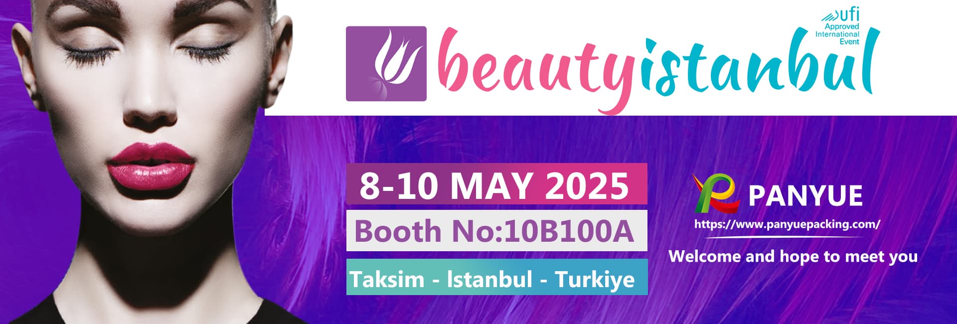 Роскошная упаковка Инновационный продукт Panyue Beauty Istanbul 2025